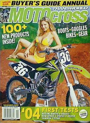 TRANSWORLD MOTOCROSS November 2003