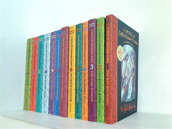 洋書セット A Series of Unfortunate Events series Snicket