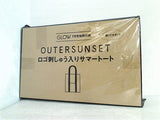 OUTERSUNSET ロゴ刺しゅう入りサマートート GLOW 2023年 7月号 特別付録