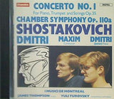 SHOSTAKOVICH: Piano Concerto No. 1 Shostakovich etc.
