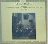 Joseph Haydn Six Trios For Transverse Flute Violin And Violoncello Volume II ヴィーラント・クイケン ハイドン：6つのフルート三重奏曲