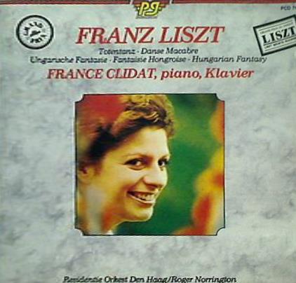 FRANZ LISZT DANCE MACABRE FANTAISIE HONGROISE