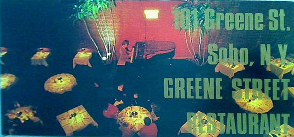 greene street restaurant  manhattan sound coaster
